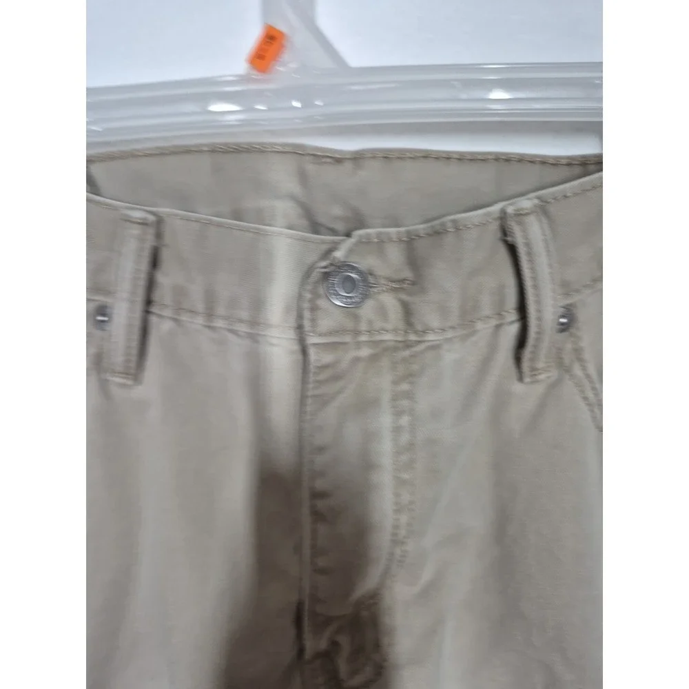Levi's‎ 514  White Tab  Jeans Mens 34x30 Tan 5 Pkt Straight Leg Grunge